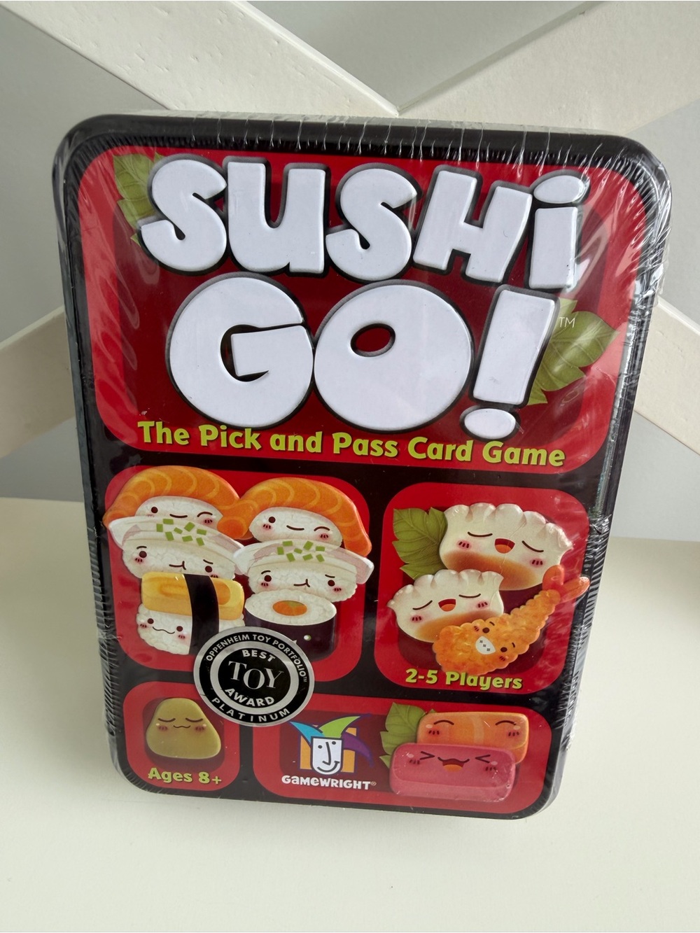 Sushi Go! Gamewright Card Game NEW Sealed Collector’s Tin
